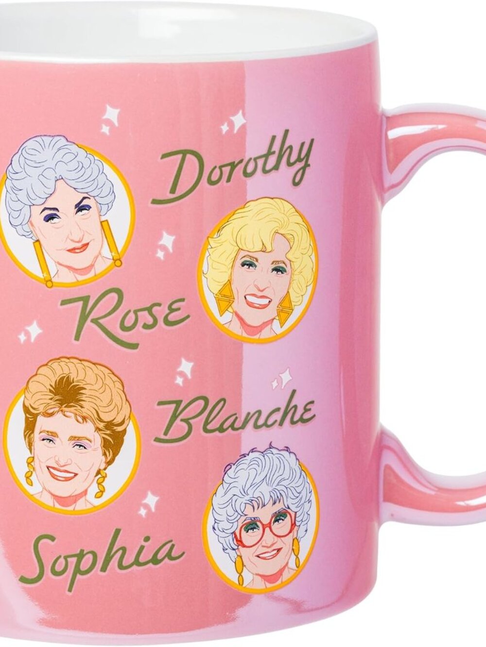 Golden Girls 40th Anniversary Pearlescent 20oz Ceramic Mug